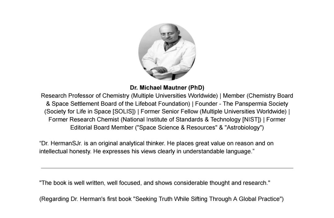 Testimonial For Dr. HermanSJr.: Dr. Michael Mautner