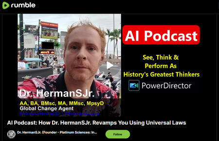 AI Podcast: How Dr. HermanSJr. Revamps You Using Universal Laws AI Podcast: How Dr. HermanSJr. Revamps You Using Universal Laws